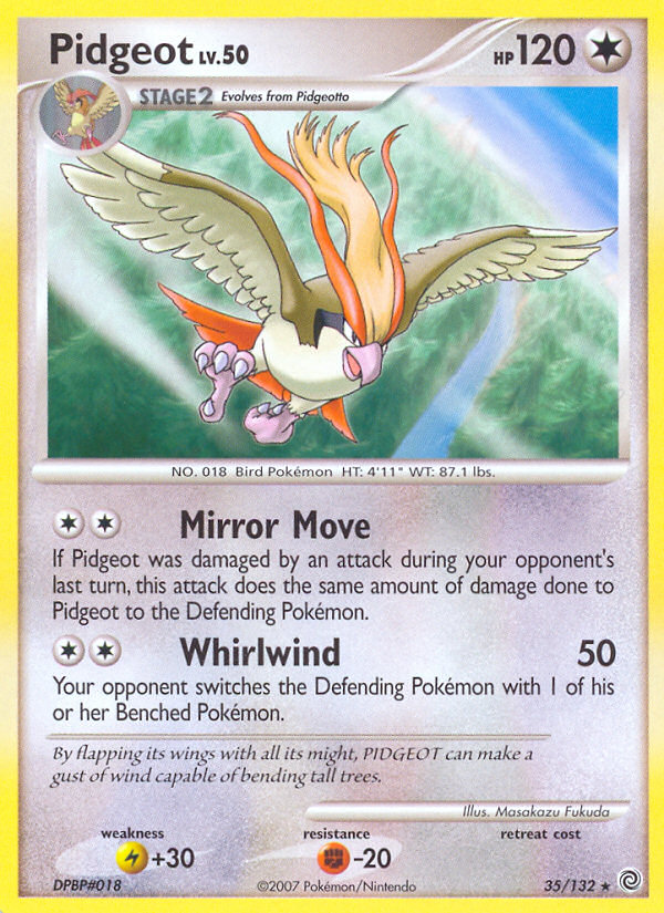 Pidgeot (35/132) [Diamond &amp; Pearl: Secret Wonders] 