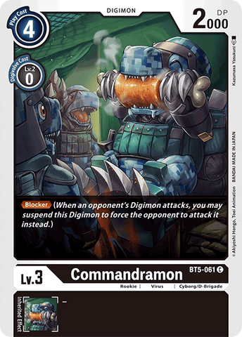 Commandramon [BT5-061] [Battle of Omni] 