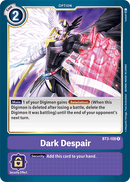Dark Despair [BT3-108] [Release Special Booster Ver.1.5] 