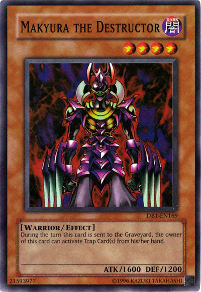 Makyura the Destructor [DB1-EN169] Super Rare 