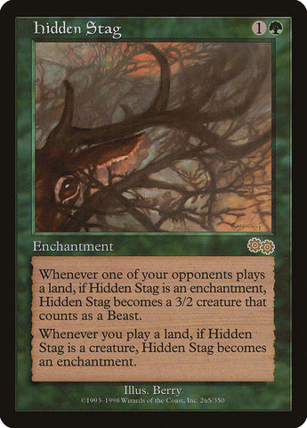 Hidden Stag [Urza's Saga] 