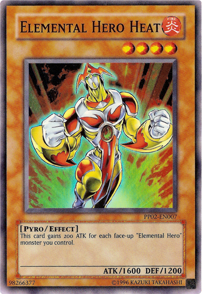 Elemental Hero Heat [PP02-EN007] Super Rare 