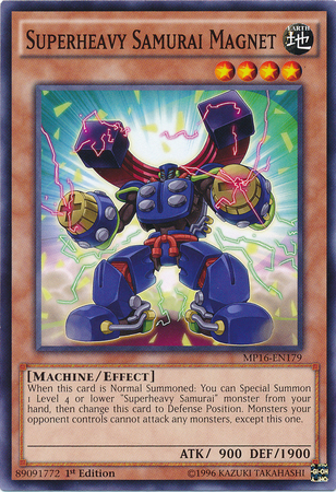 Superheavy Samurai Magnet [MP16-EN179] Common 