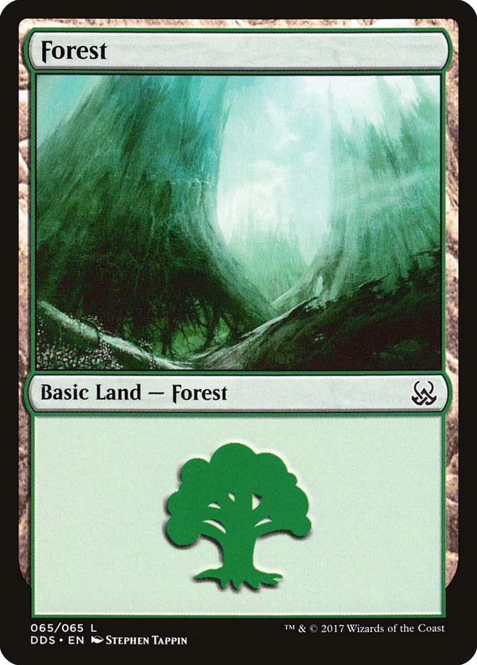 Forest (65) [Duel Decks: Mind vs. Might] 