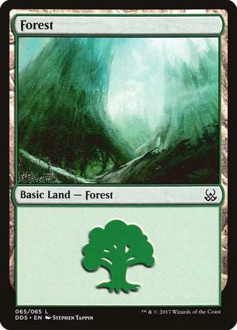 Forest (65) [Duel Decks: Mind vs. Might] 