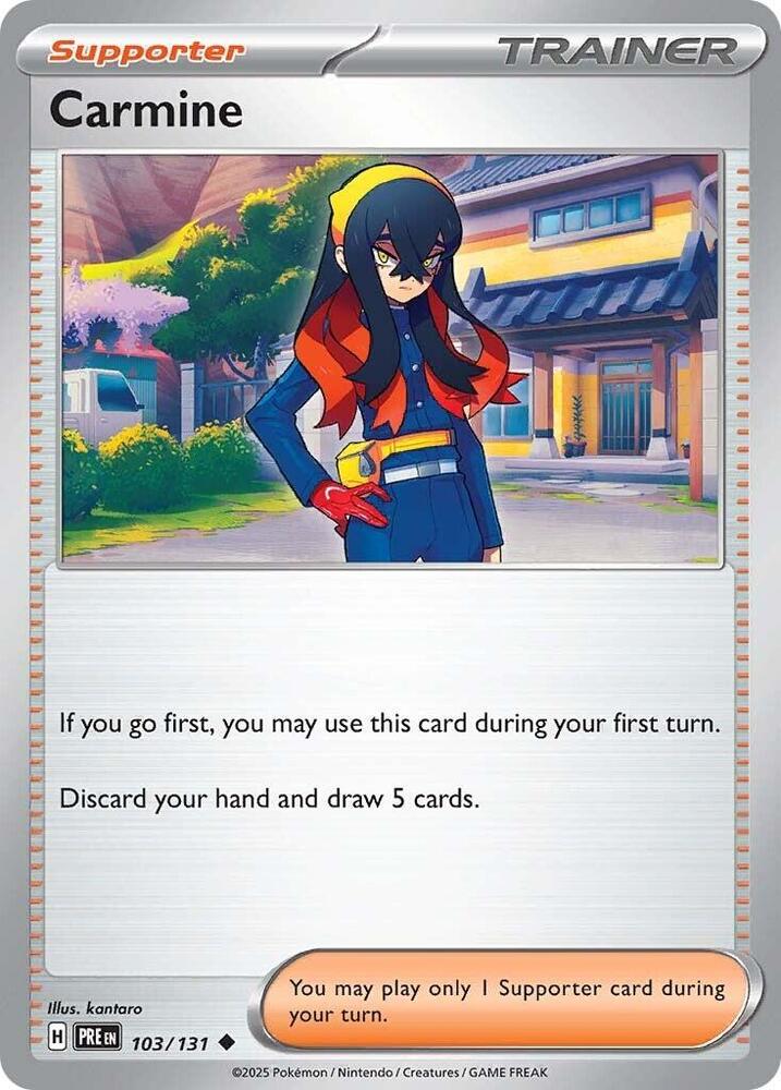 Carmine (103/131) [Scarlet &amp; Violet: Prismatic Evolutions] 