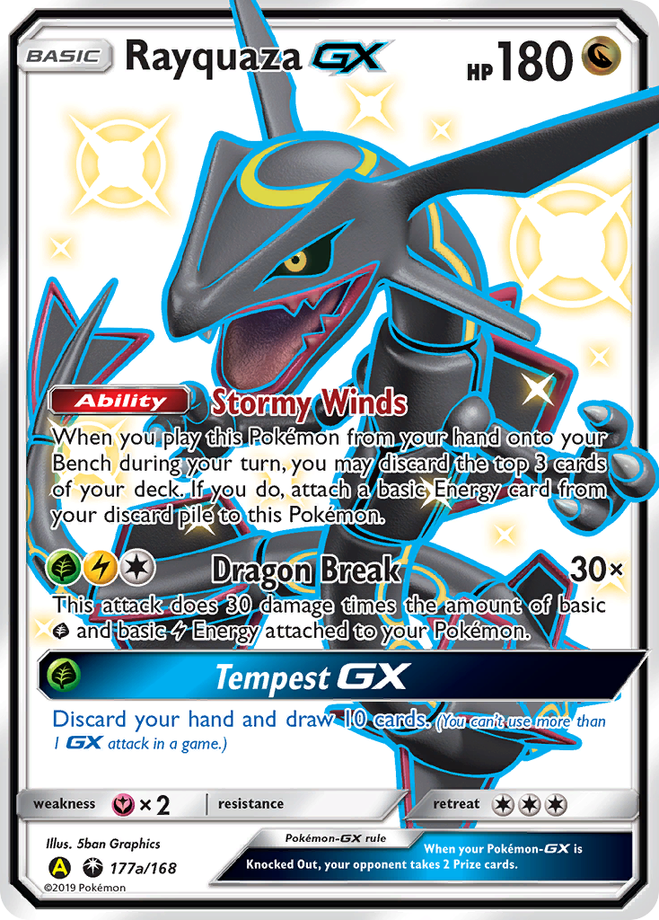 Rayquaza GX (177a/168) [Alternate Art Promos] 