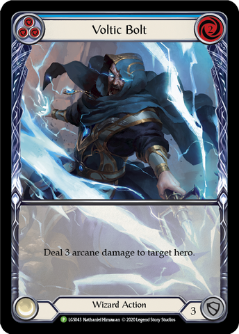 Voltic Bolt (Blue) [LGS043] (Promo) Rainbow Foil 