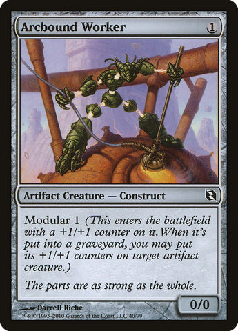 Arcbound Worker [Duel Decks: Elspeth vs. Tezzeret] 