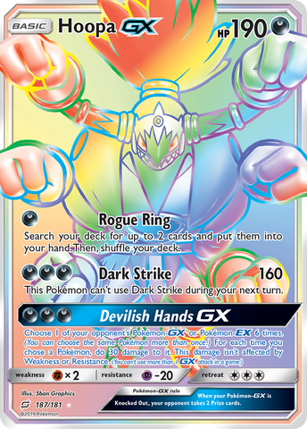 Hoopa GX (187/181) [Sun &amp; Moon: Team Up] 