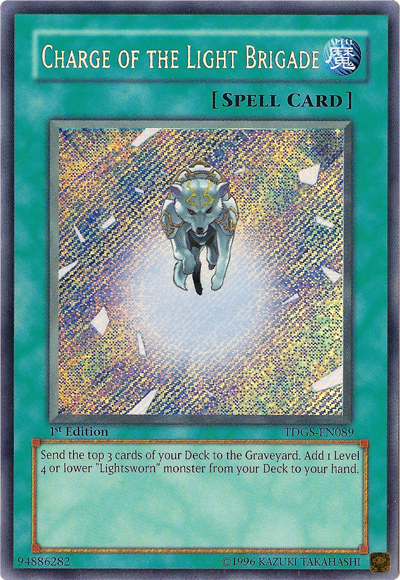 Charge of the Light Brigade [TDGS-EN089] Secret Rare 