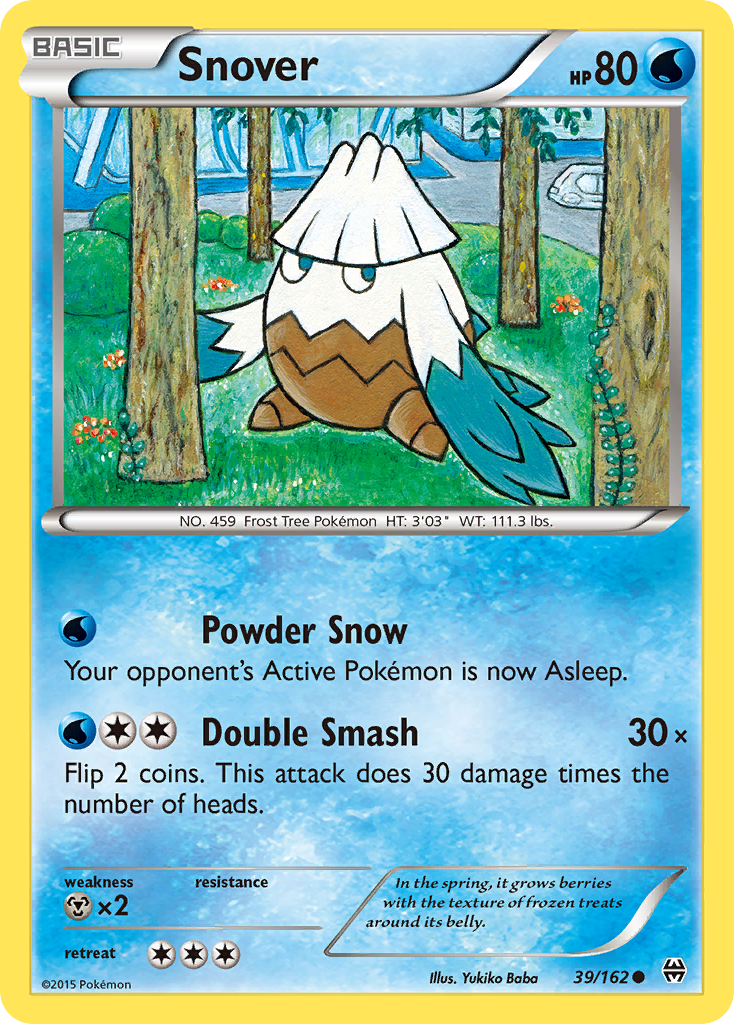 Snover (39/162) [XY: BREAKthrough] 