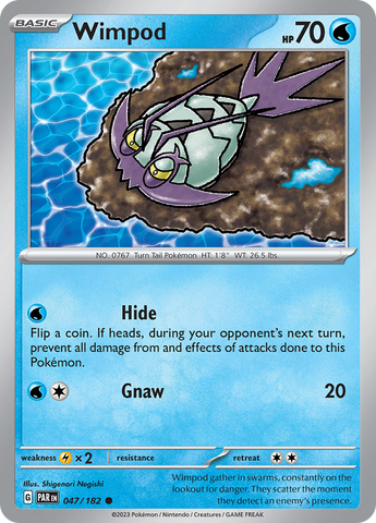 Wimpod (047/182) [Scarlet &amp; Violet: Paradox Rift] 