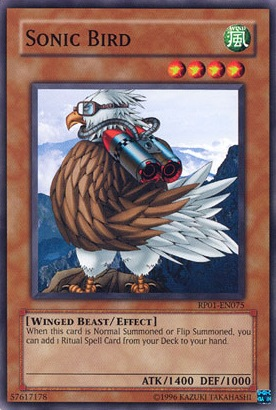 Sonic Bird [RP01-EN075] Common 