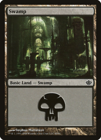 Swamp (60) [Duel Decks: Garruk vs. Liliana] 