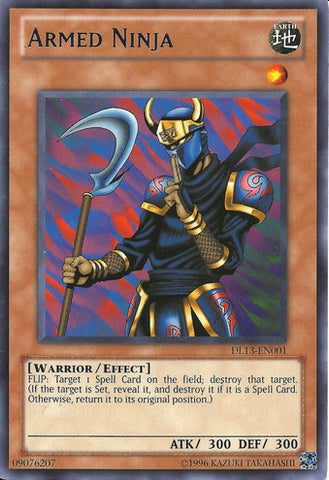 Armed Ninja (Blue) [DL13-EN001] Rare 