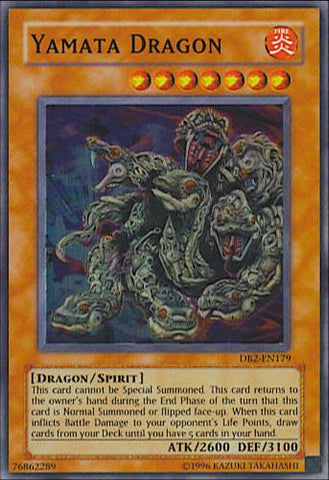Yamata Dragon [DB2-EN179] Super Rare 