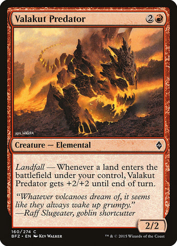 Valakut Predator [Battle for Zendikar] 