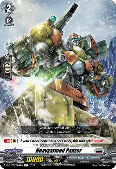 Heavyarmed Panzer (D-BT05/067EN) [Triumphant Return of the Brave Heroes]