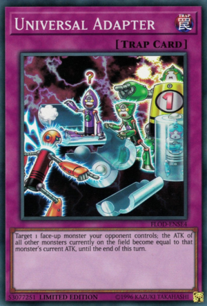 Universal Adapter [FLOD-ENSE4] Super Rare 