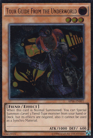 Tour Guide From the Underworld [AP06-EN001] Ultimate Rare 