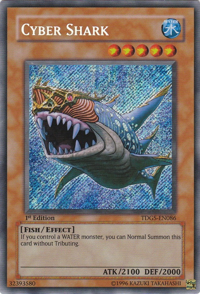 Cyber ​​Shark [TDGS-EN086] Secret Rare 