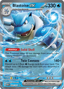 Blastoise ex (009/165) [Scarlet &amp; Violet: 151] 
