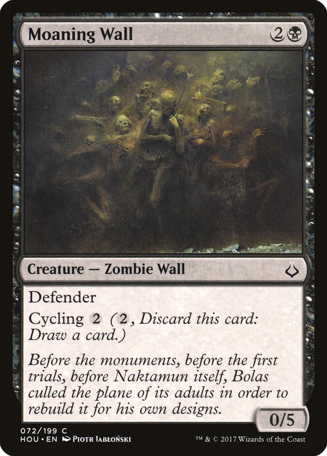 Moaning Wall [Hour of Devastation] 