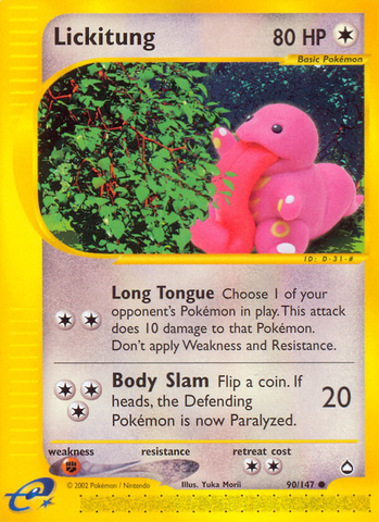 Lickitung (90/147) [Aquapolis] 