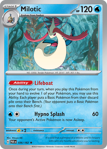 Milotic (036/182) [Scarlet &amp; Violet: Paradox Rift] 