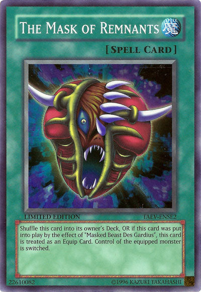 The Mask of Remnants [TAEV-ENSE2] Super Rare 