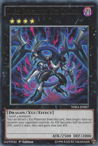 Dark Rebellion Xyz Dragon [WIRA-EN007] Rare 