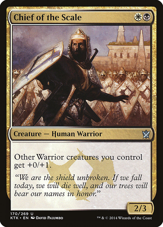 Chief of the Scale [Khans of Tarkir] 