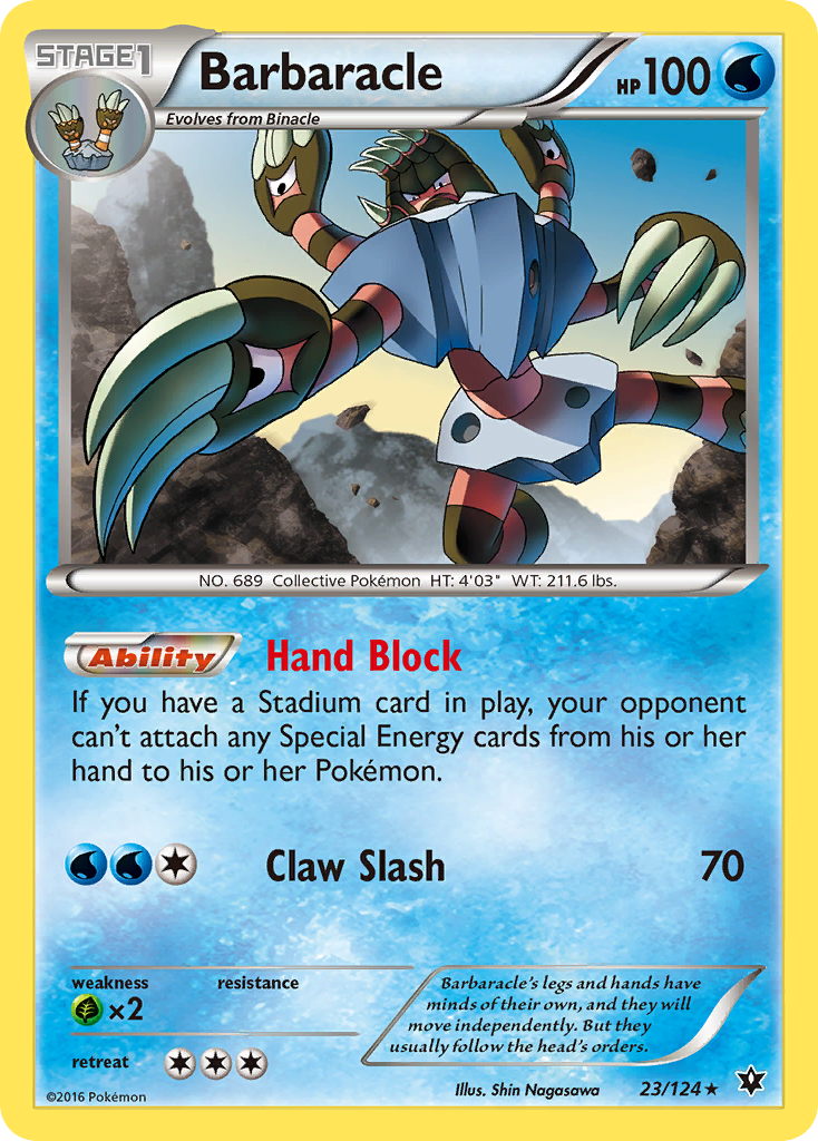 Barbaracle (23/124) [XY: Fates Collide] 
