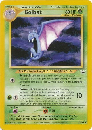 Golbat (29/64) [Neo Revelation Unlimited] 