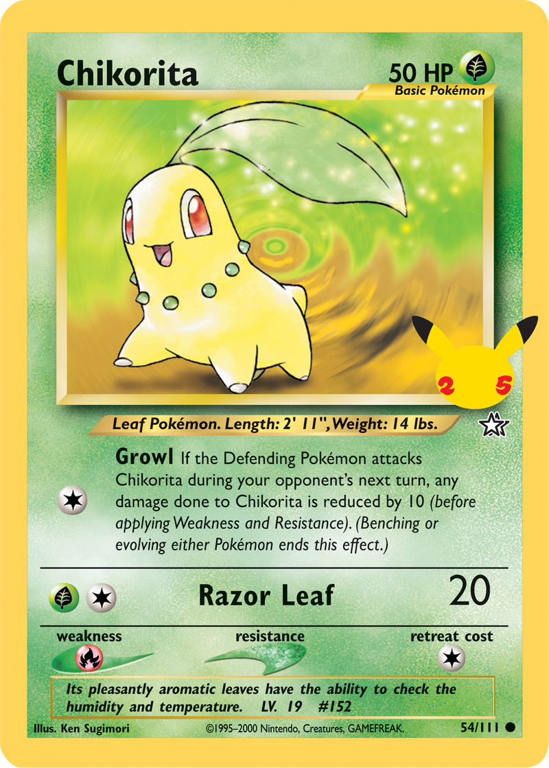 Chikorita (54/111) [First Partner Pack] 