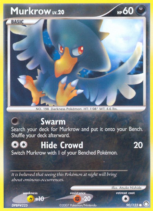 Murkrow (90/123) [Diamond &amp; Pearl: Mysterious Treasures] 
