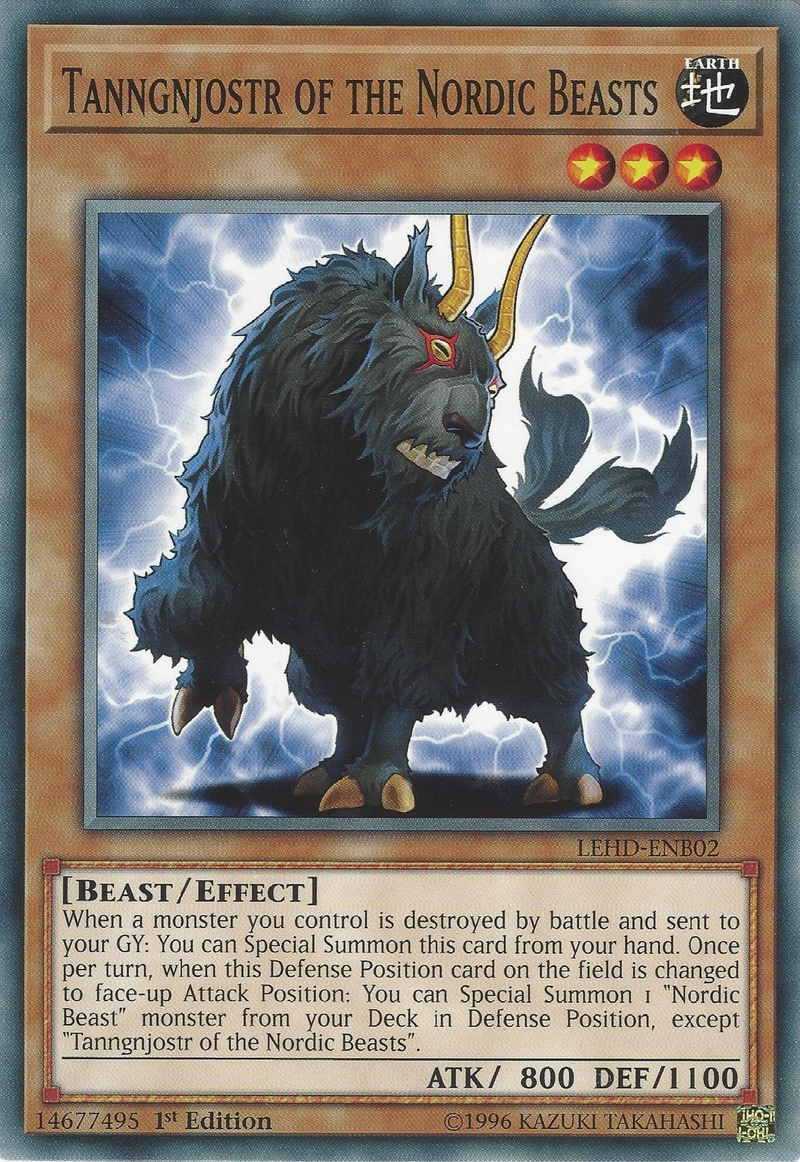 Tanngnjostr of the Nordic Beasts [LEHD-ENB02] Common 