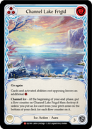 Channel Lake Frigid (Alternate Art) [ELE146] (Tales of Aria) 1st Edition Rainbow Foil 