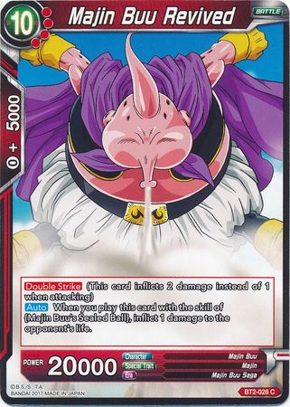 Majin Buu Revived (BT2-028) [Union Force] 