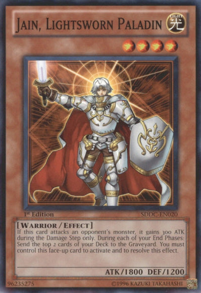 Jain, Lightsworn Paladin [SDDC-EN020] Common 