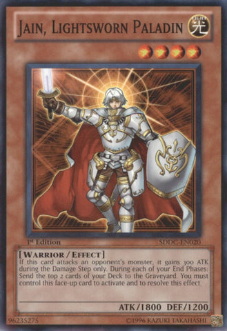 Jain, Lightsworn Paladin [SDDC-EN020] Common 