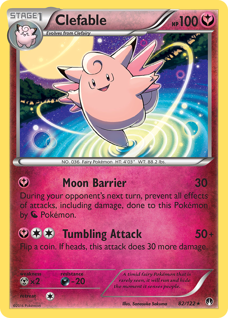Clefable (82/122) [XY: BREAKpoint] 
