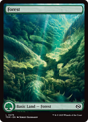 Forest (0276) [Tarkir: Dragonstorm] 