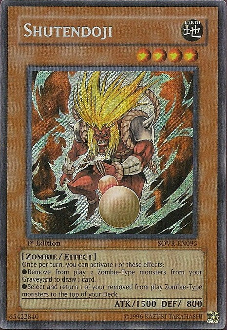 Shutendoji [SOVR-EN095] Secret Rare 