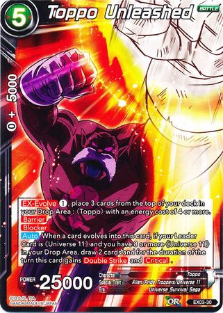 Toppo Unleashed (EX03-30) [Ultimate Box] 