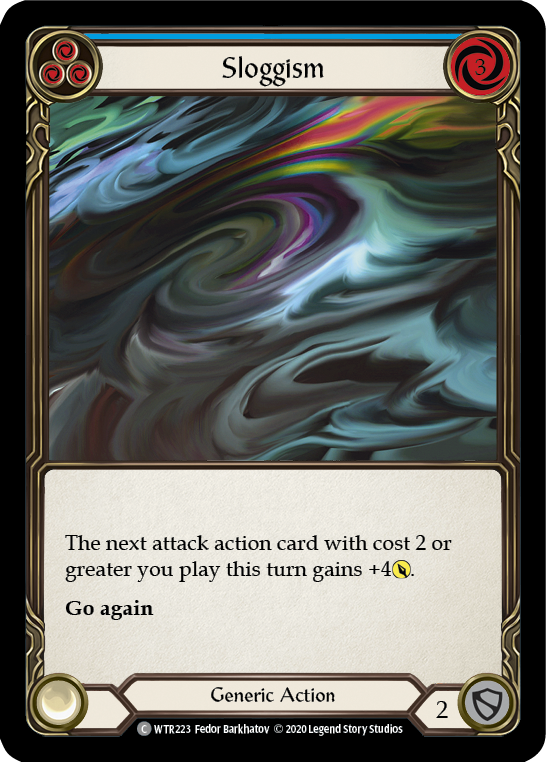 Sloggism (Blue) [U-WTR223] (Welcome to Rathe Unlimited) Unlimited Rainbow Foil 