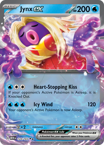 Jynx ex (124/165) [Scarlet &amp; Violet: 151] 