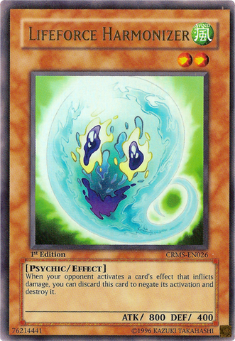 Lifeforce Harmonizer [CRMS-EN026] Ultra Rare 