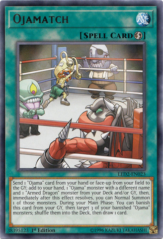 Ojamatch [LED2-EN023] Rare 